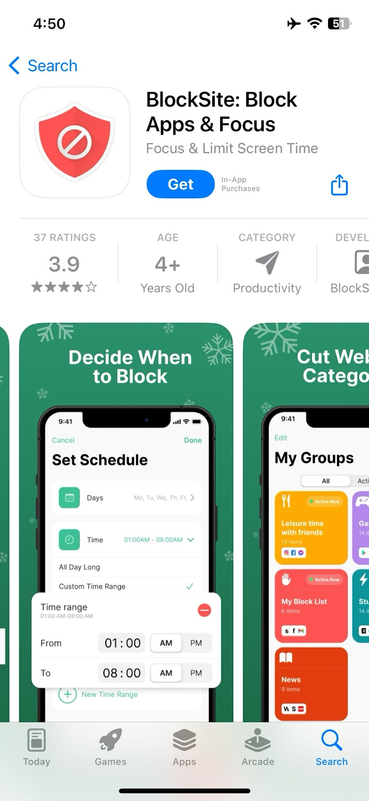 Download the BlockSite App