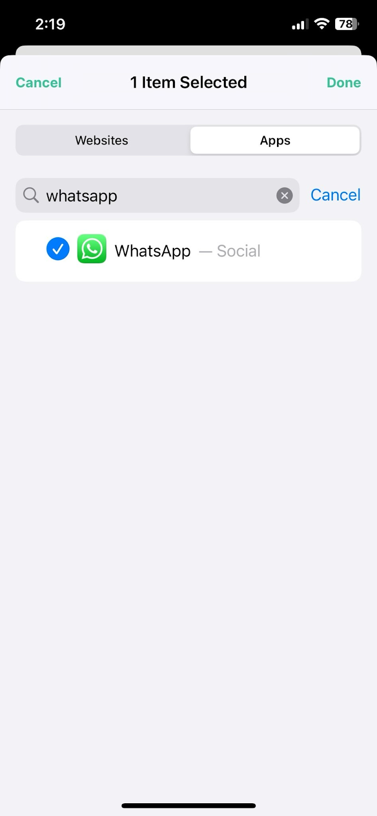 Add WhatsApp