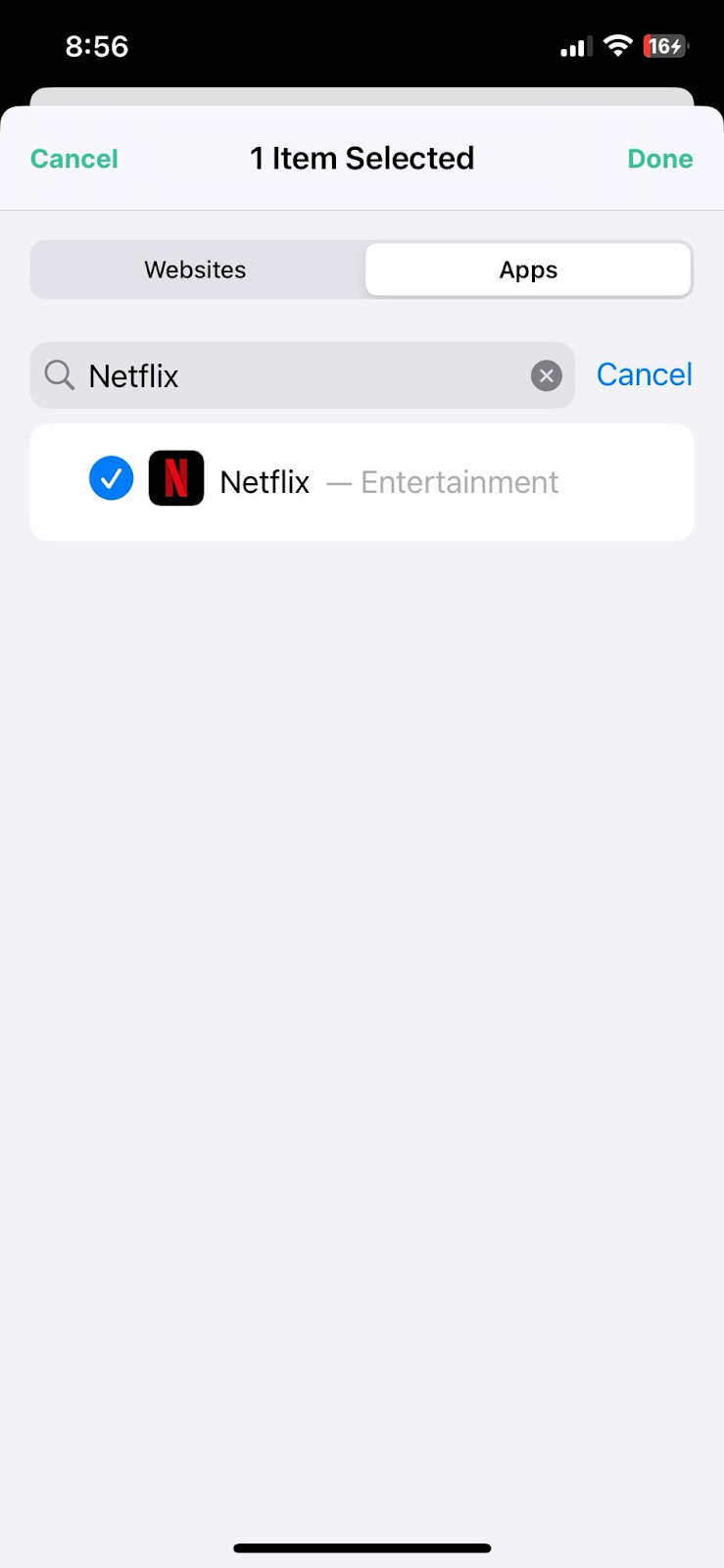 Adding Netflix to the Block List