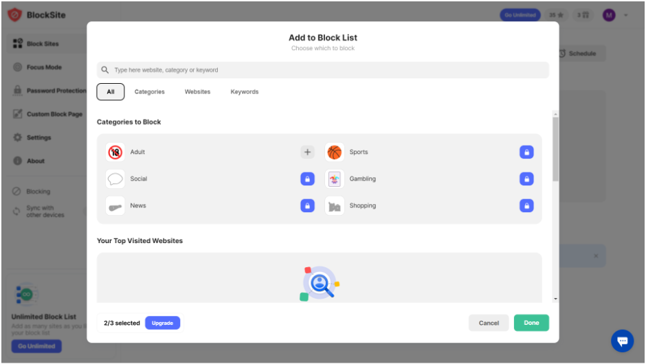Block List